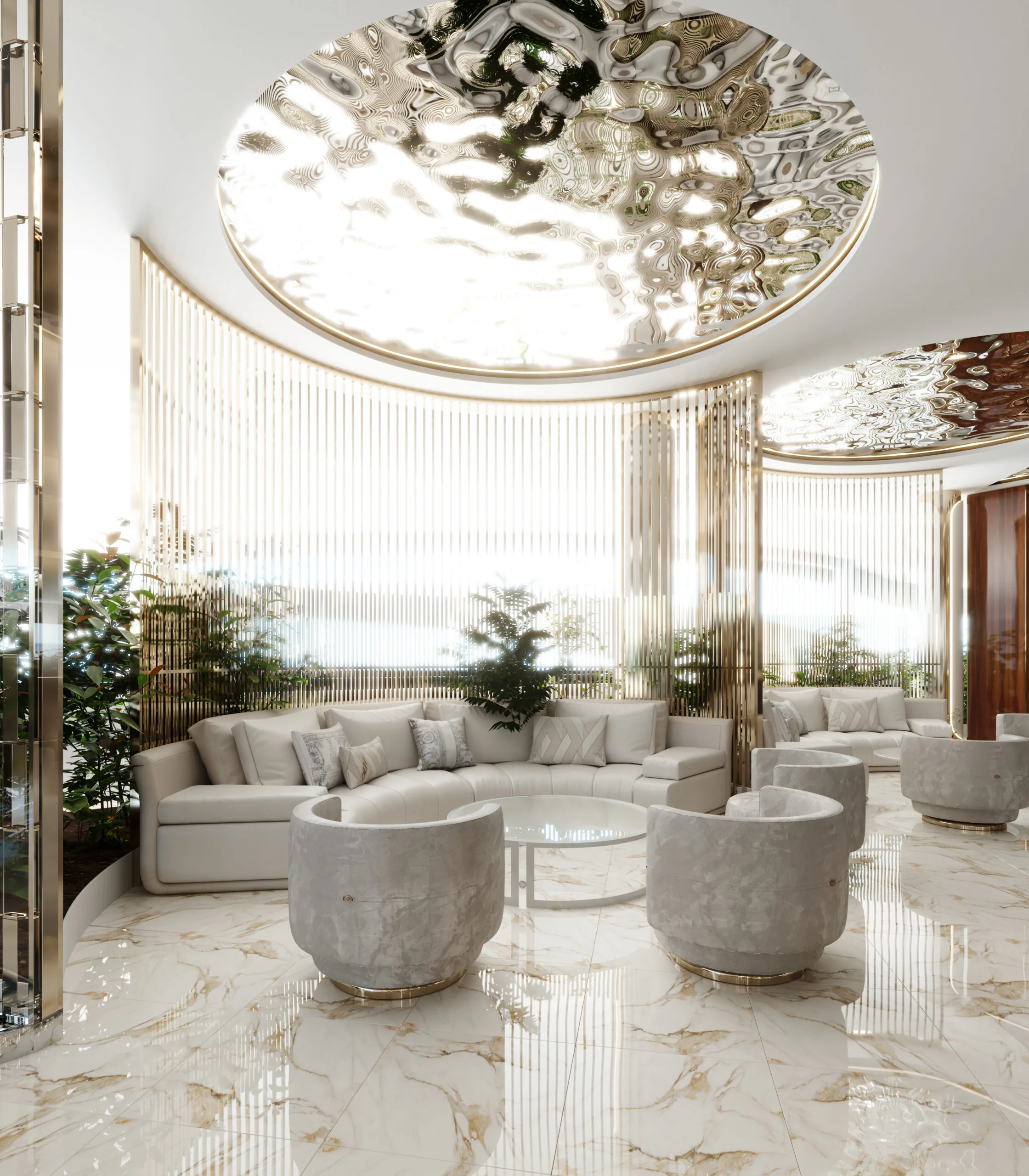 Atmosphere Home Spa: Ultra-Luxury Penthouse with Versace Interiors in Praia Brava