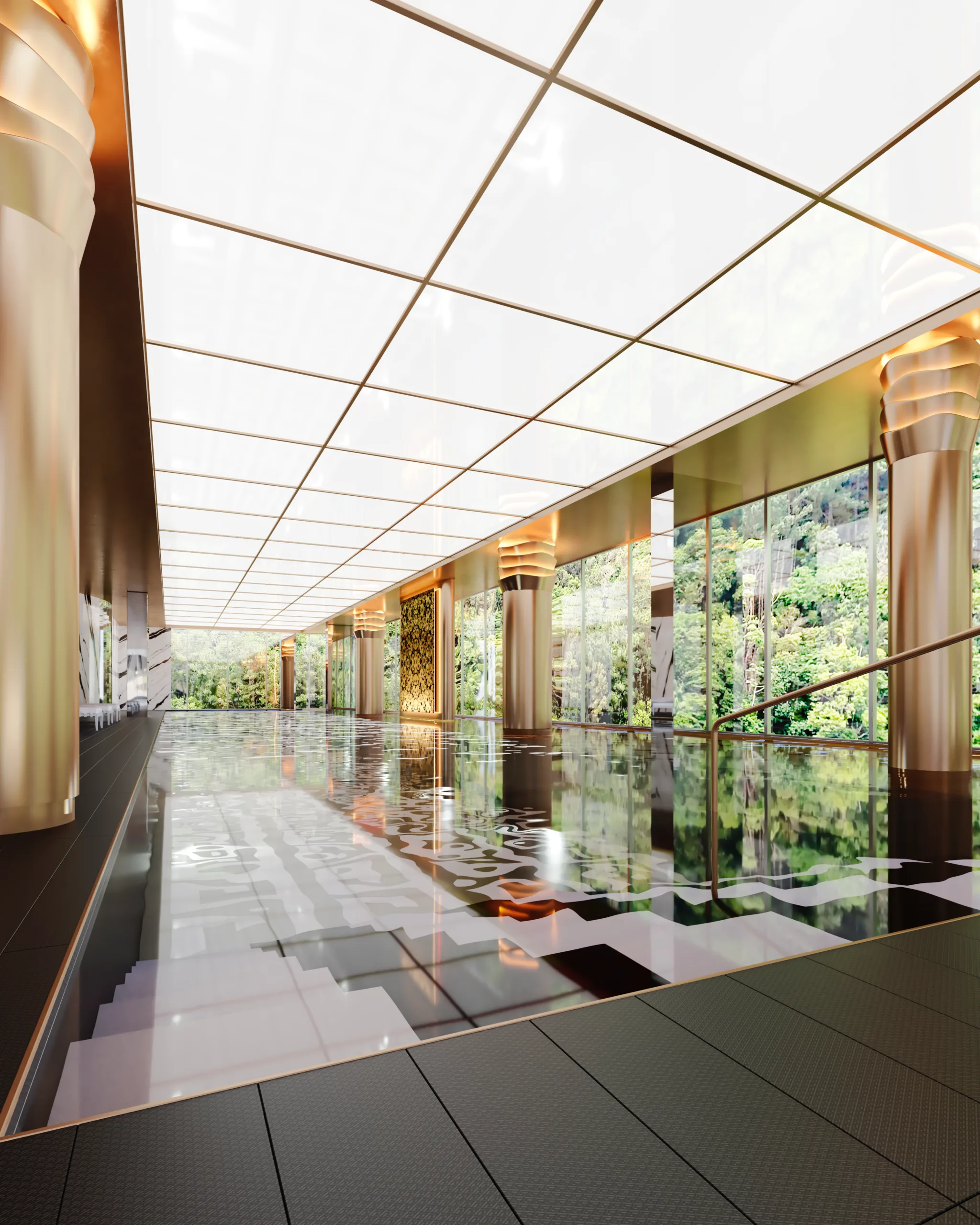 Atmosphere Home Spa: Ultra-Luxury Penthouse with Versace Interiors in Praia Brava