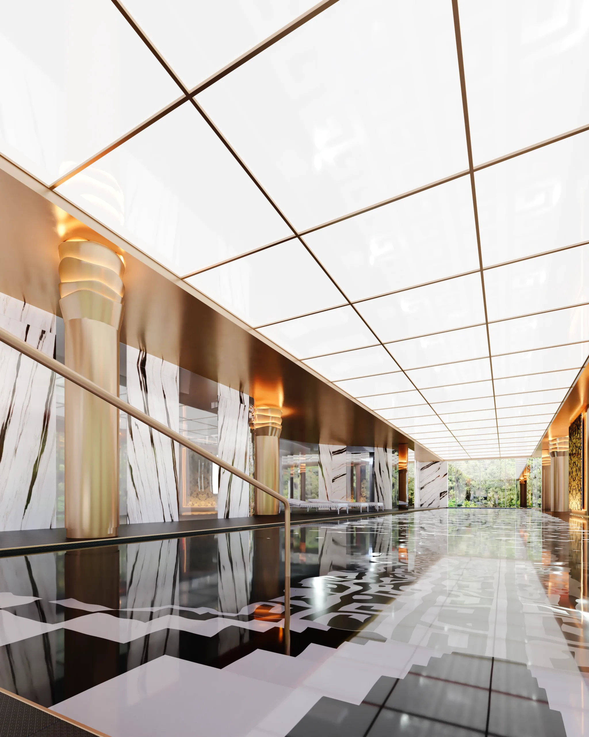 Atmosphere Home Spa: Ultra-Luxury Penthouse with Versace Interiors in Praia Brava