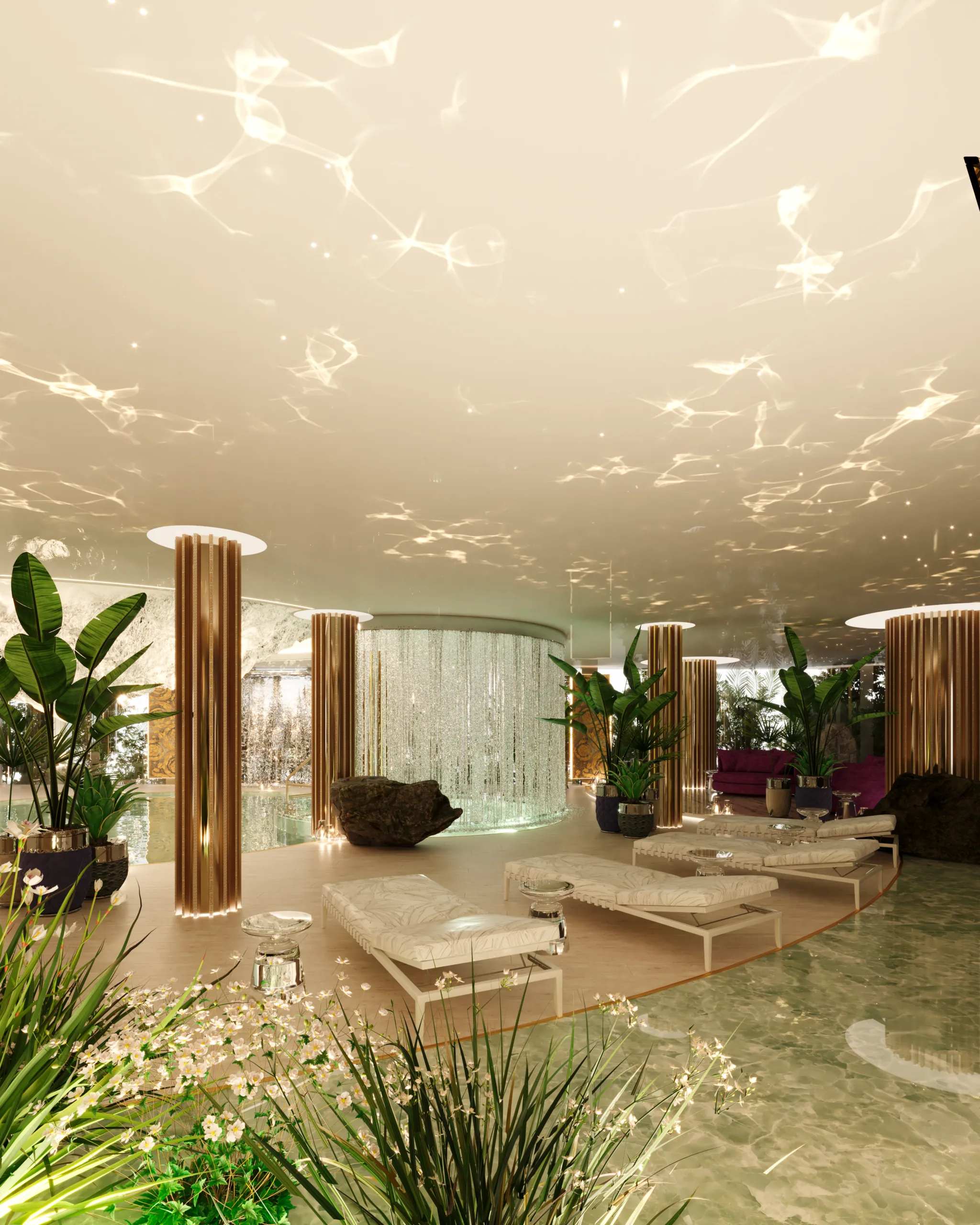 Atmosphere Home Spa: Ultra-Luxury Penthouse with Versace Interiors in Praia Brava