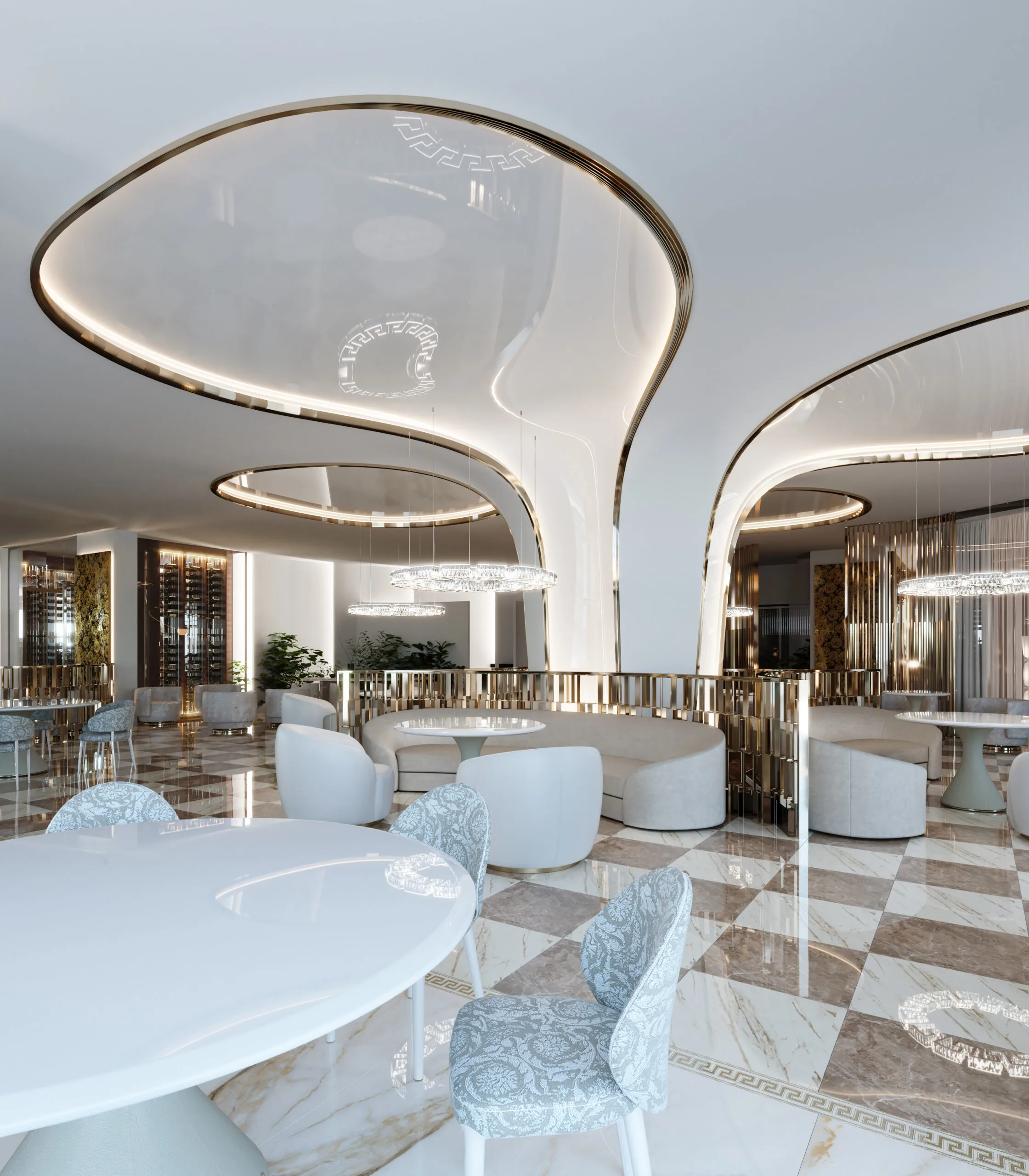 Atmosphere Home Spa: Ultra-Luxury Penthouse with Versace Interiors in Praia Brava