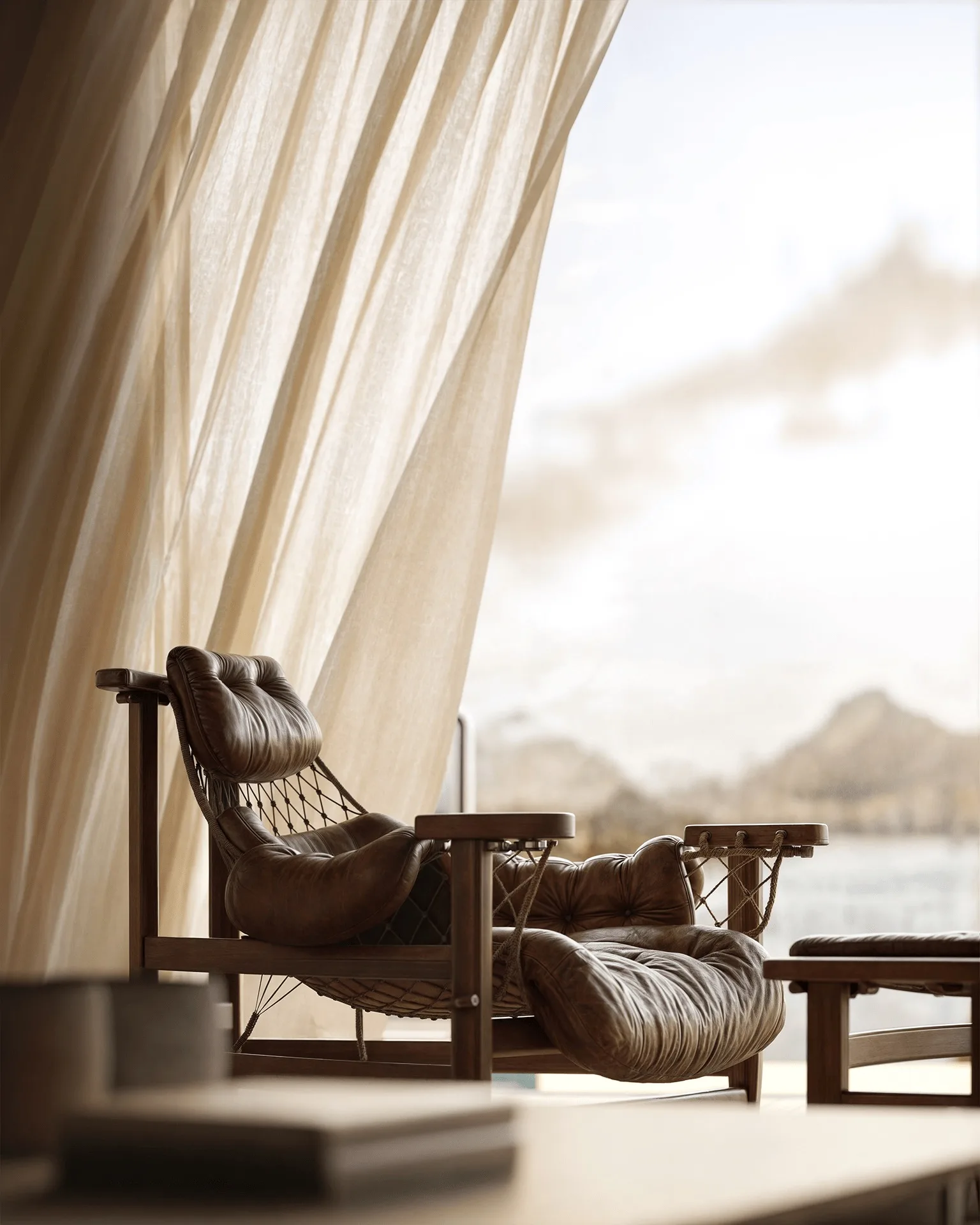 Terraço Cacupé: Exquisite Suspended Mansion with Private Pier in Cacupé