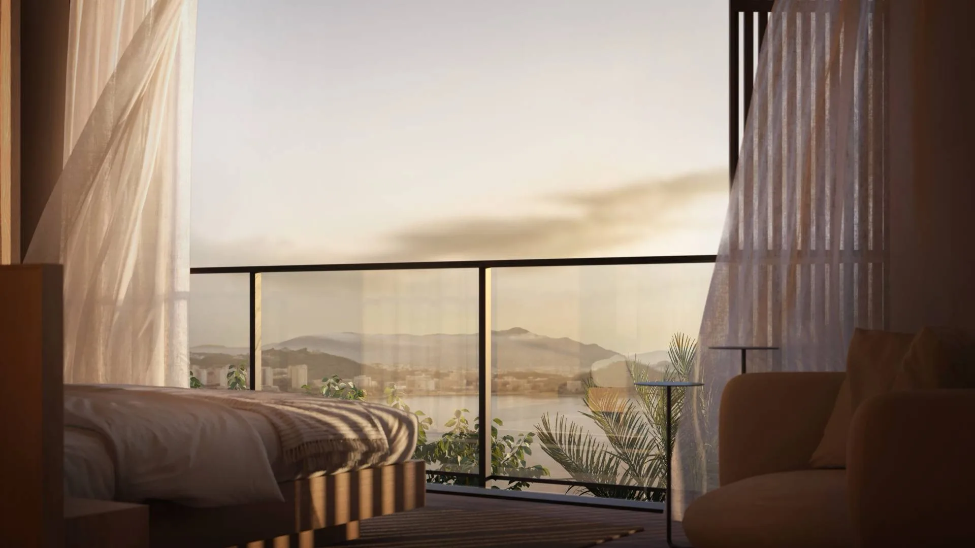 Terraço Cacupé: Exquisite Suspended Mansion with Private Pier in Cacupé