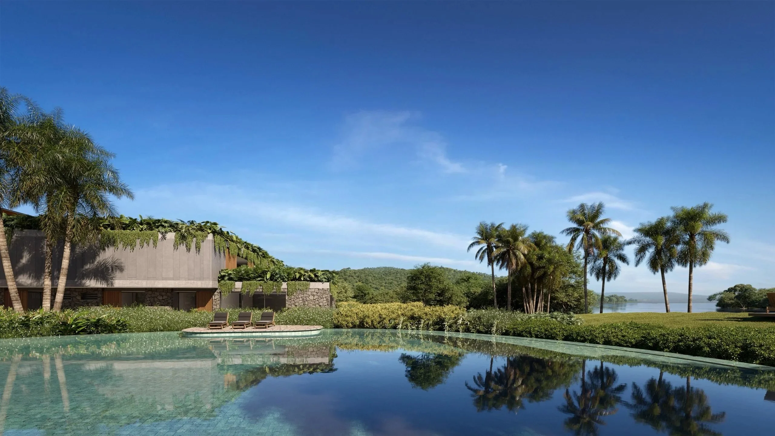 Exquisite Residence with Private Elevated Garden in Lagoa da Conceição