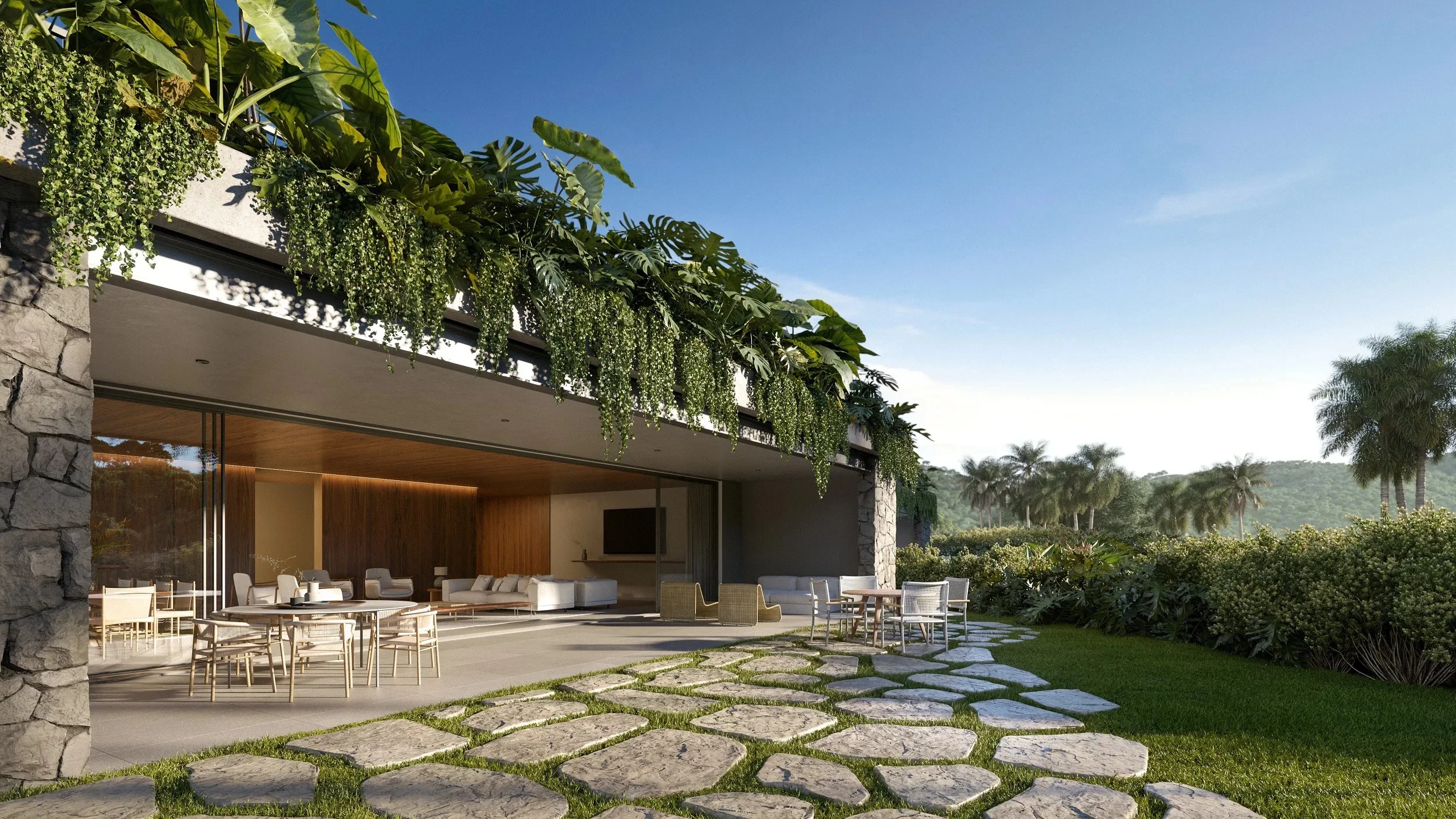 Exquisite Residence with Private Elevated Garden in Lagoa da Conceição