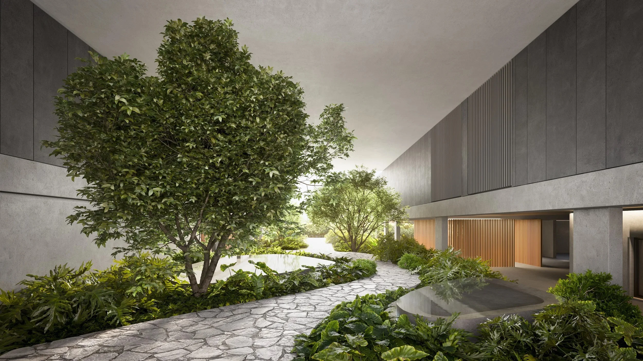 Exquisite Residence with Private Elevated Garden in Lagoa da Conceição