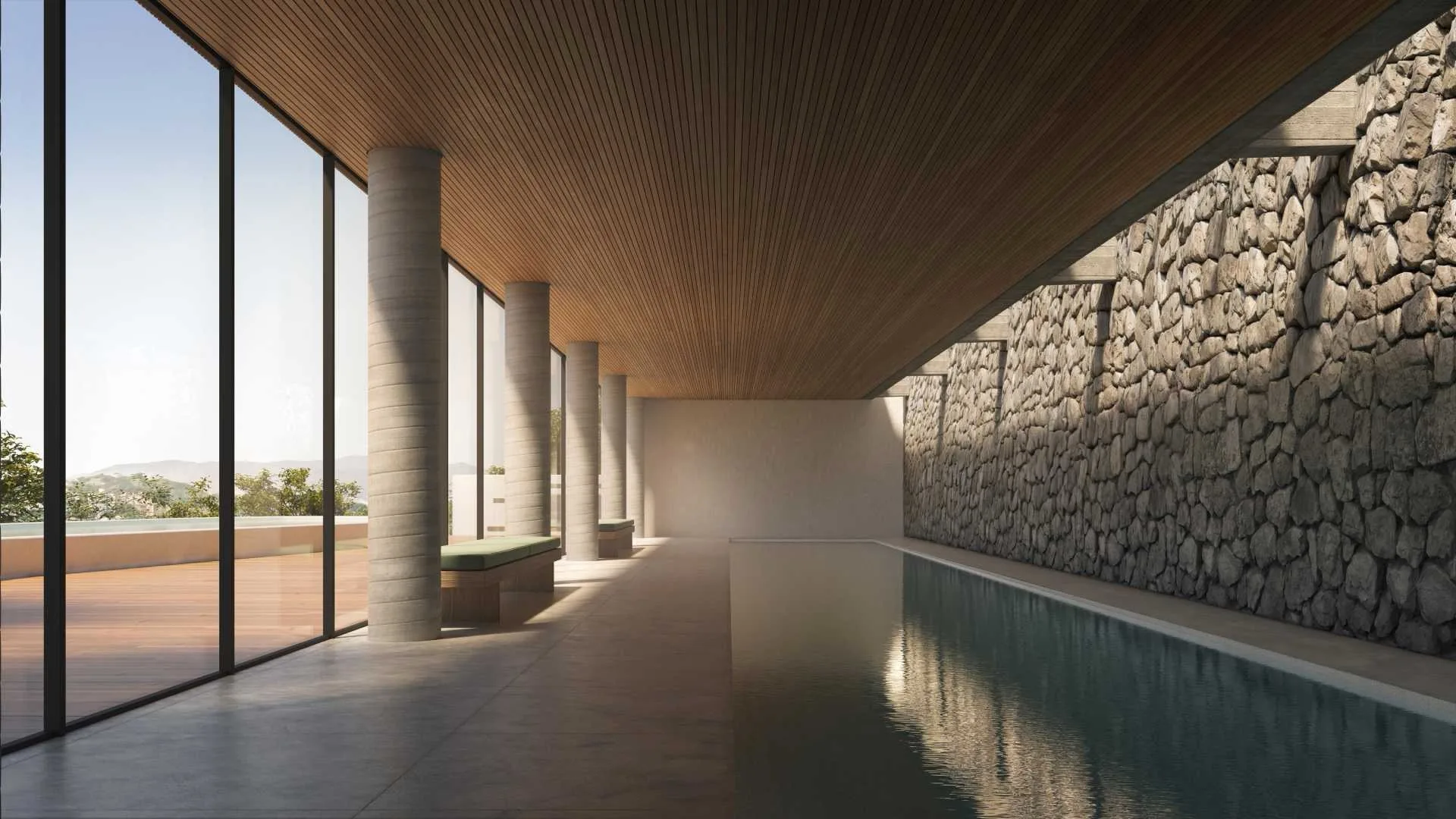 Terraço Cacupé: Exquisite Suspended Mansion with Private Pier in Cacupé