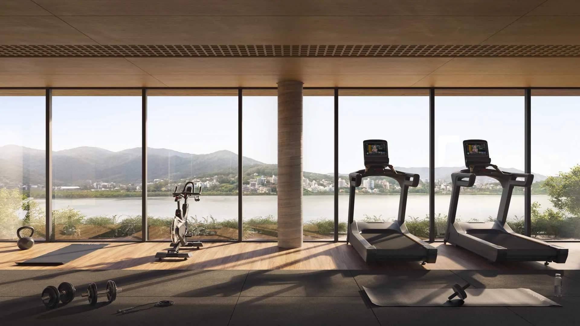 Terraço Cacupé: Exquisite Suspended Mansion with Private Pier in Cacupé