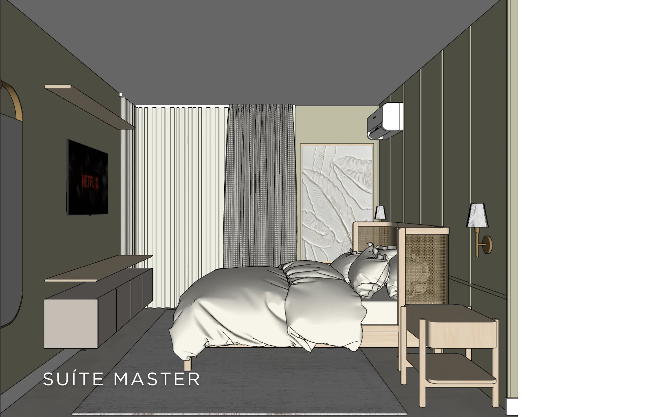 Miragio Cacupé: Apartamento de Jardim de Luxo Amobiliado em Florianópolis