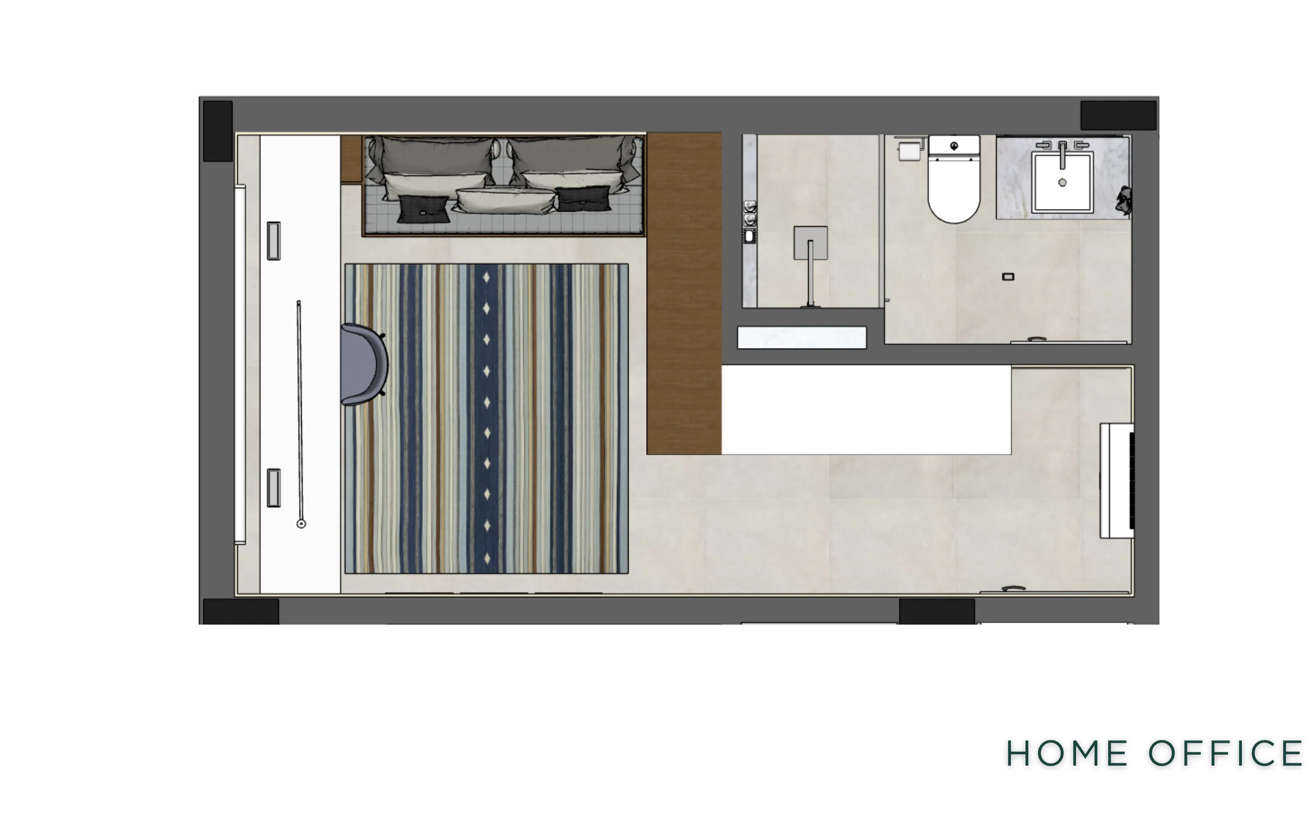 Miragio Cacupé: Apartamento de Jardim de Luxo Amobiliado em Florianópolis