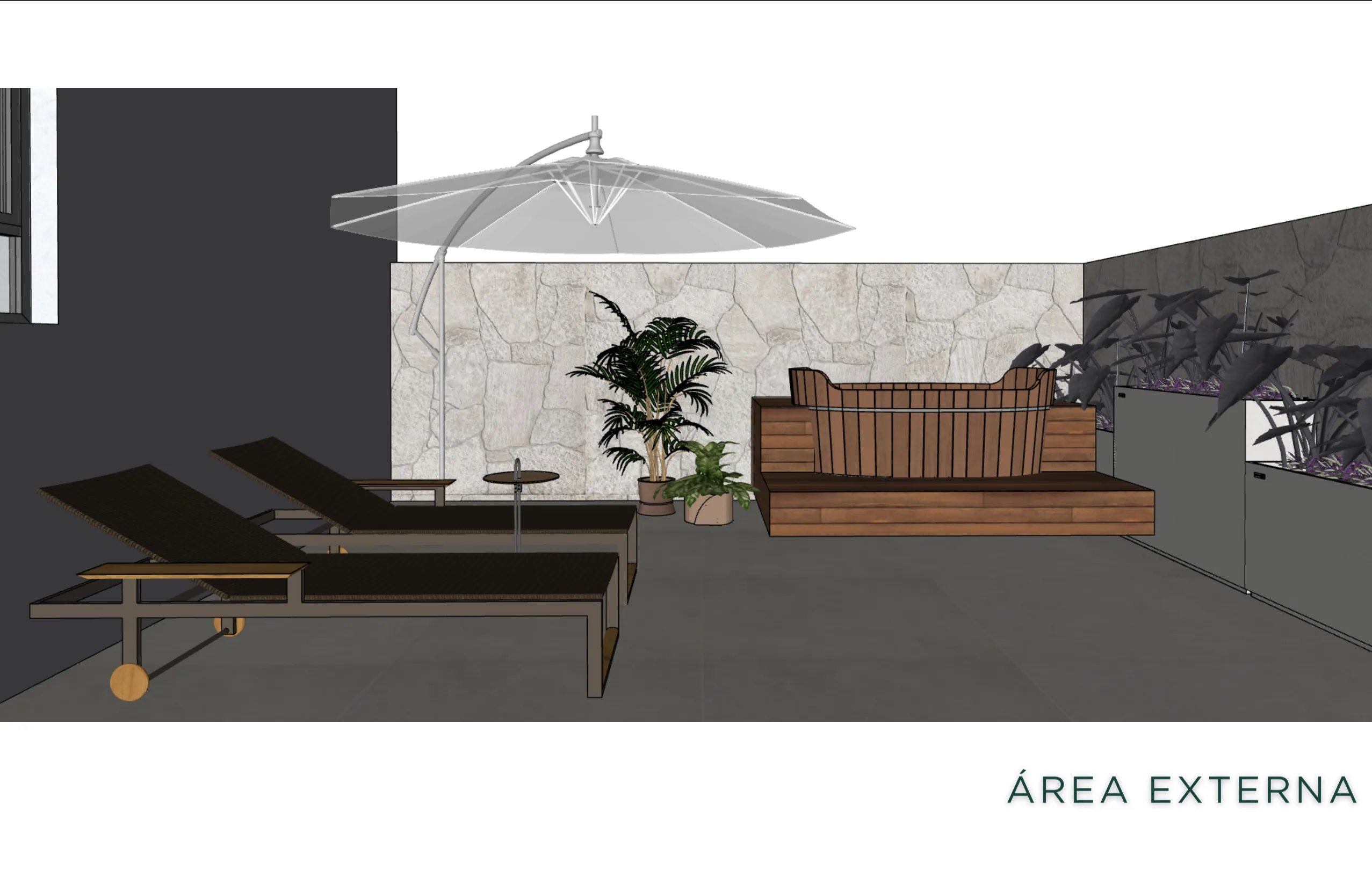 Miragio Cacupé: Apartamento de Jardim de Luxo Amobiliado em Florianópolis