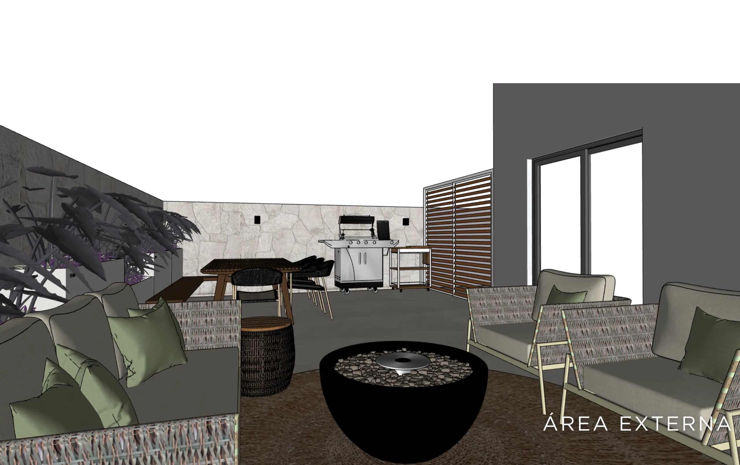 Miragio Cacupé: Apartamento de Jardim de Luxo Amobiliado em Florianópolis