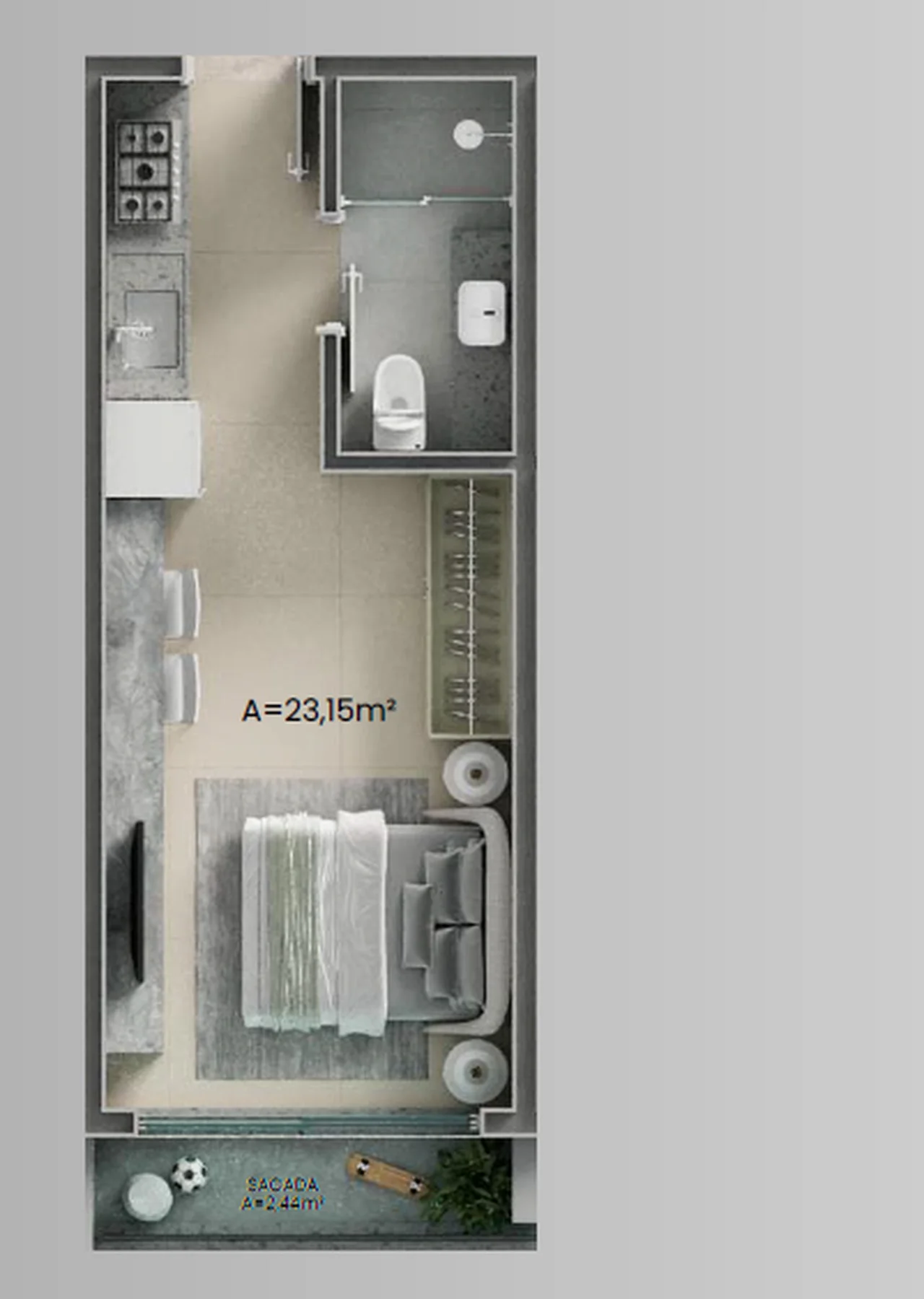 Imob Jurerê ON: Contemporary Studio with High-Yield Potential in Jurerê