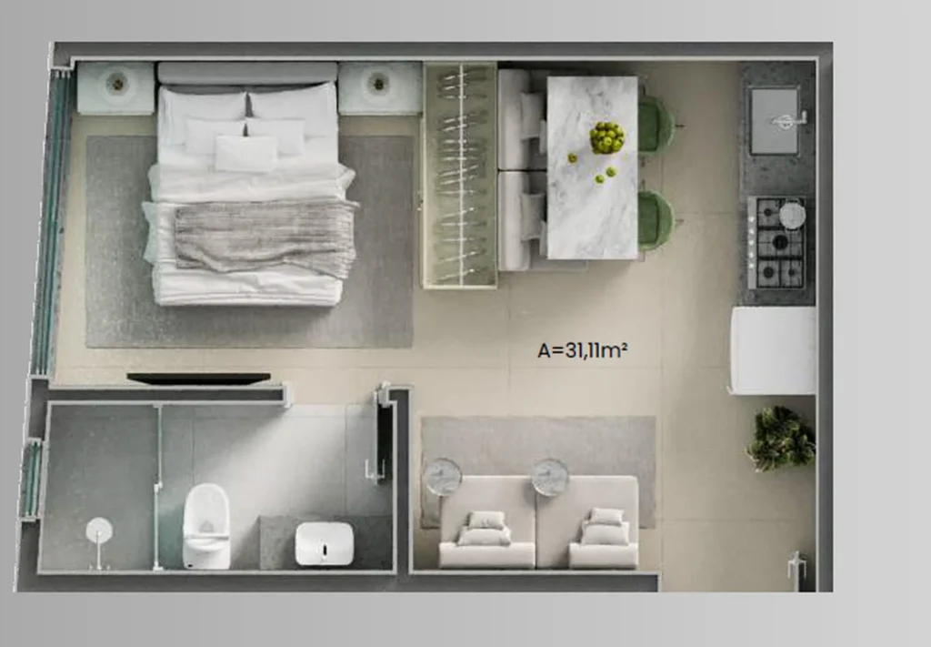 Imob Jurerê ON: Contemporary Studio with High-Yield Potential in Jurerê - Image 37 | Rocks Investments