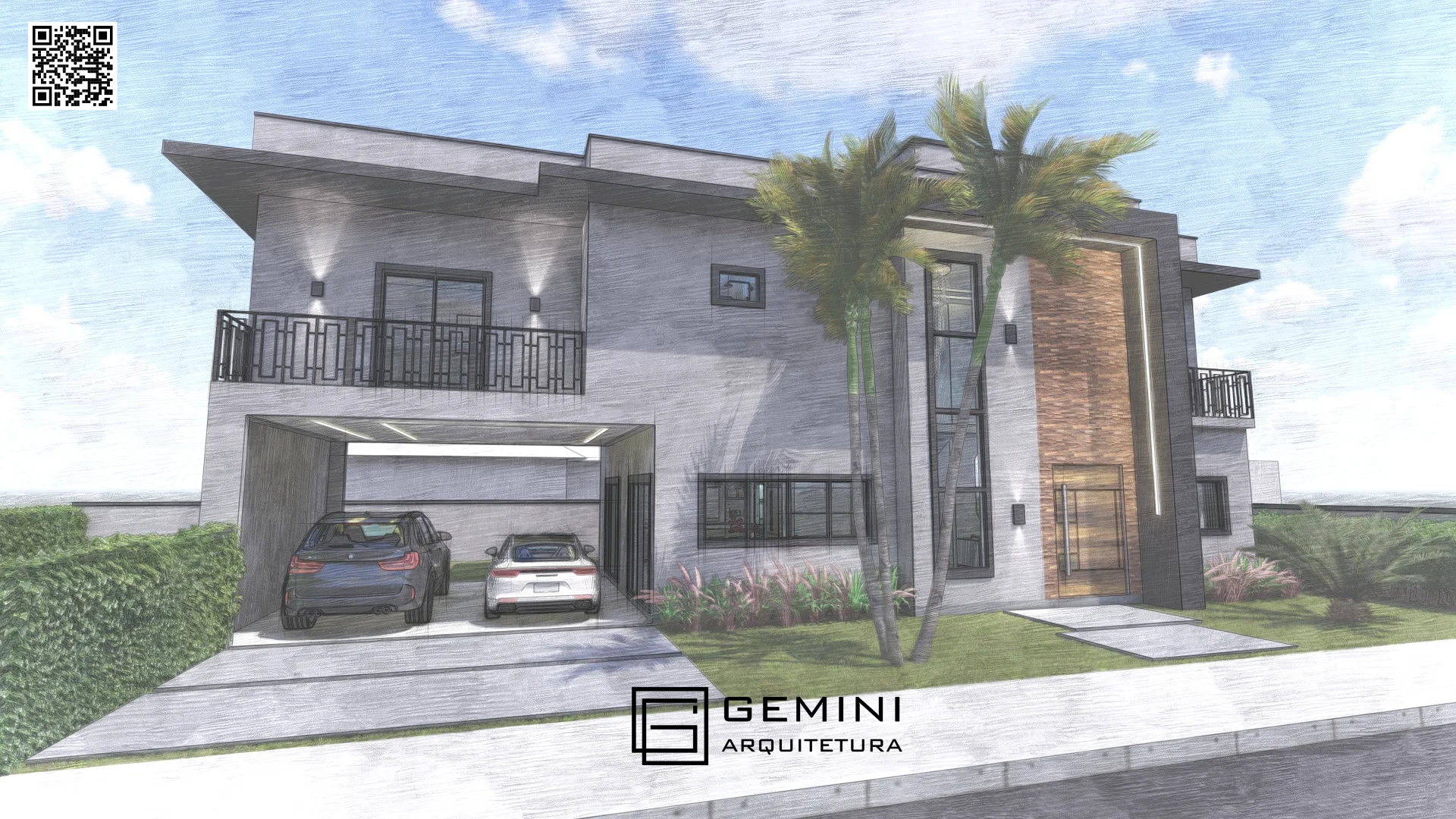 Refined Family Residence with Double-Height Architecture at Ilha do Arvoredo in Rio Vermelho