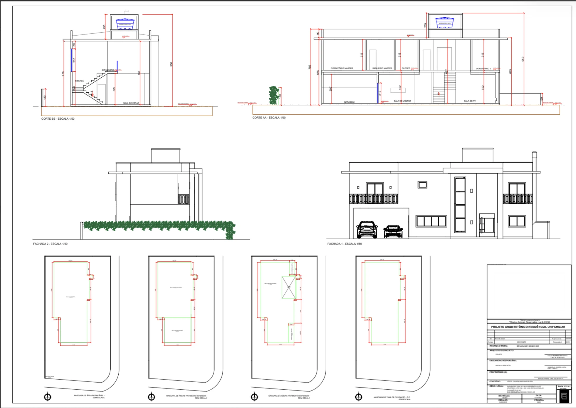 Refined Family Residence with Double-Height Architecture at Ilha do Arvoredo in Rio Vermelho