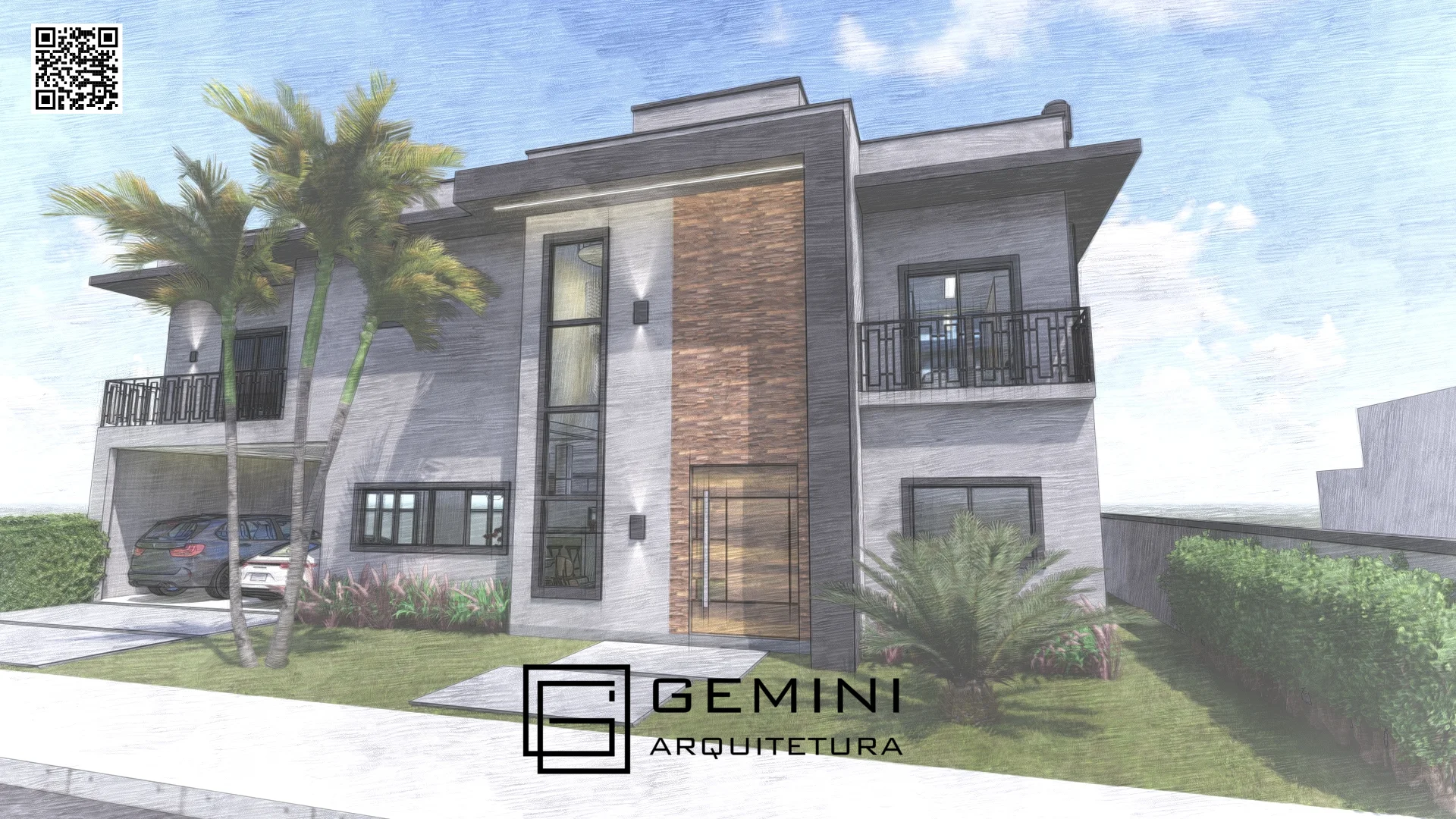 Refined Family Residence with Double-Height Architecture at Ilha do Arvoredo in Rio Vermelho