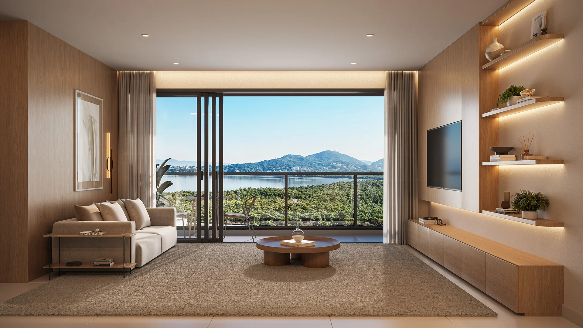 Villa Maggiore: Refined Apartment with Panoramic Vistas in João Paulo