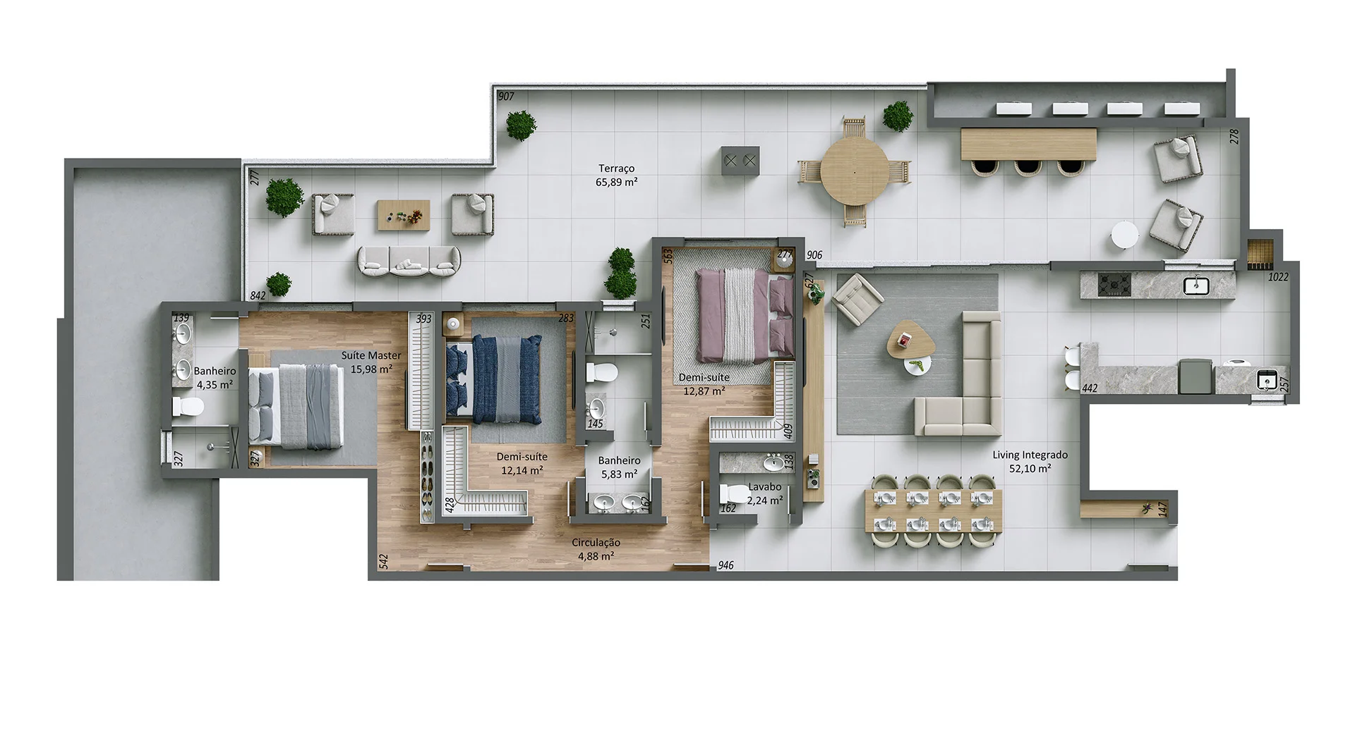 Villa Maggiore: Refined Apartment with Panoramic Vistas in João Paulo