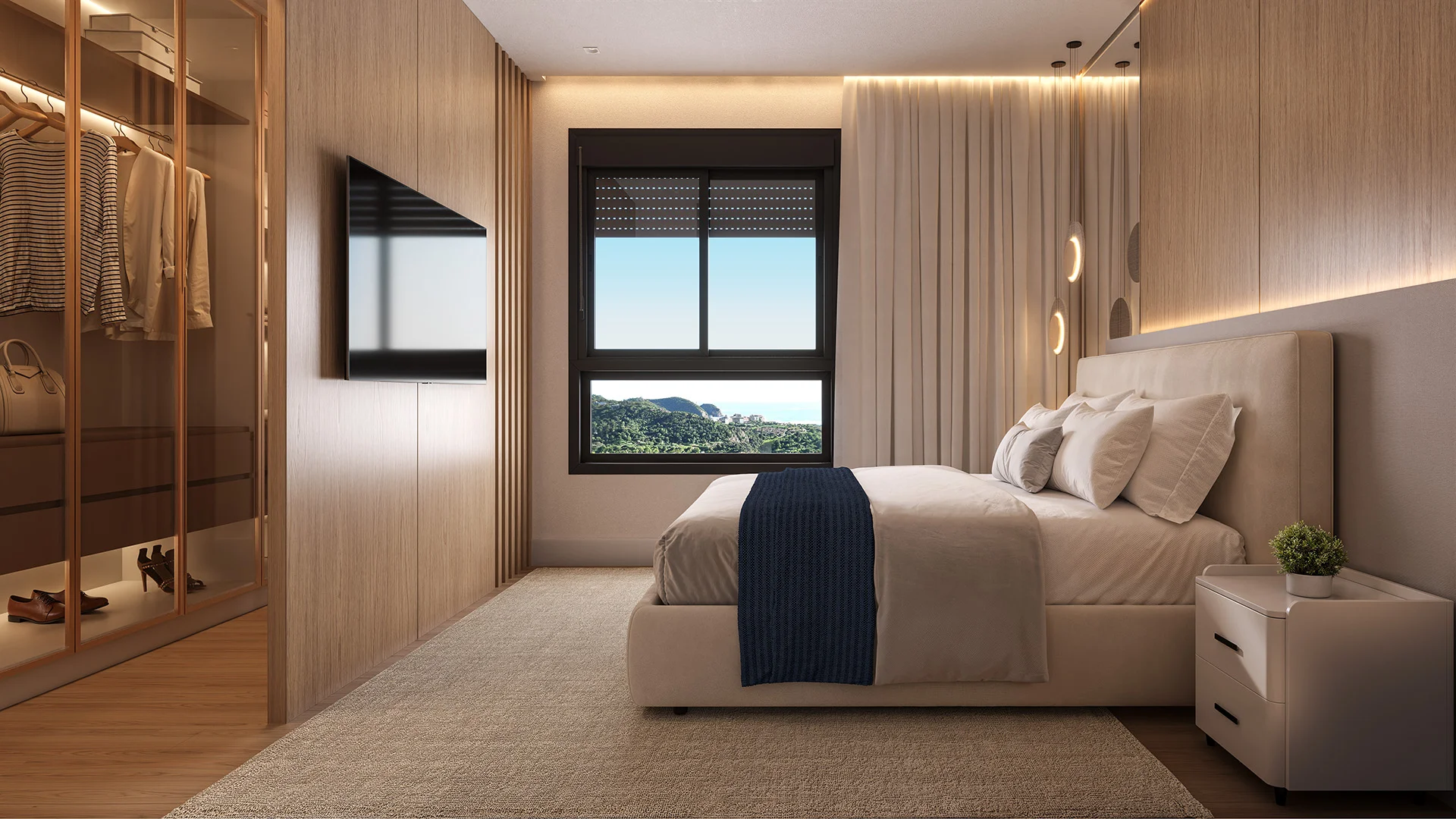 Villa Maggiore: Refined Apartment with Panoramic Vistas in João Paulo