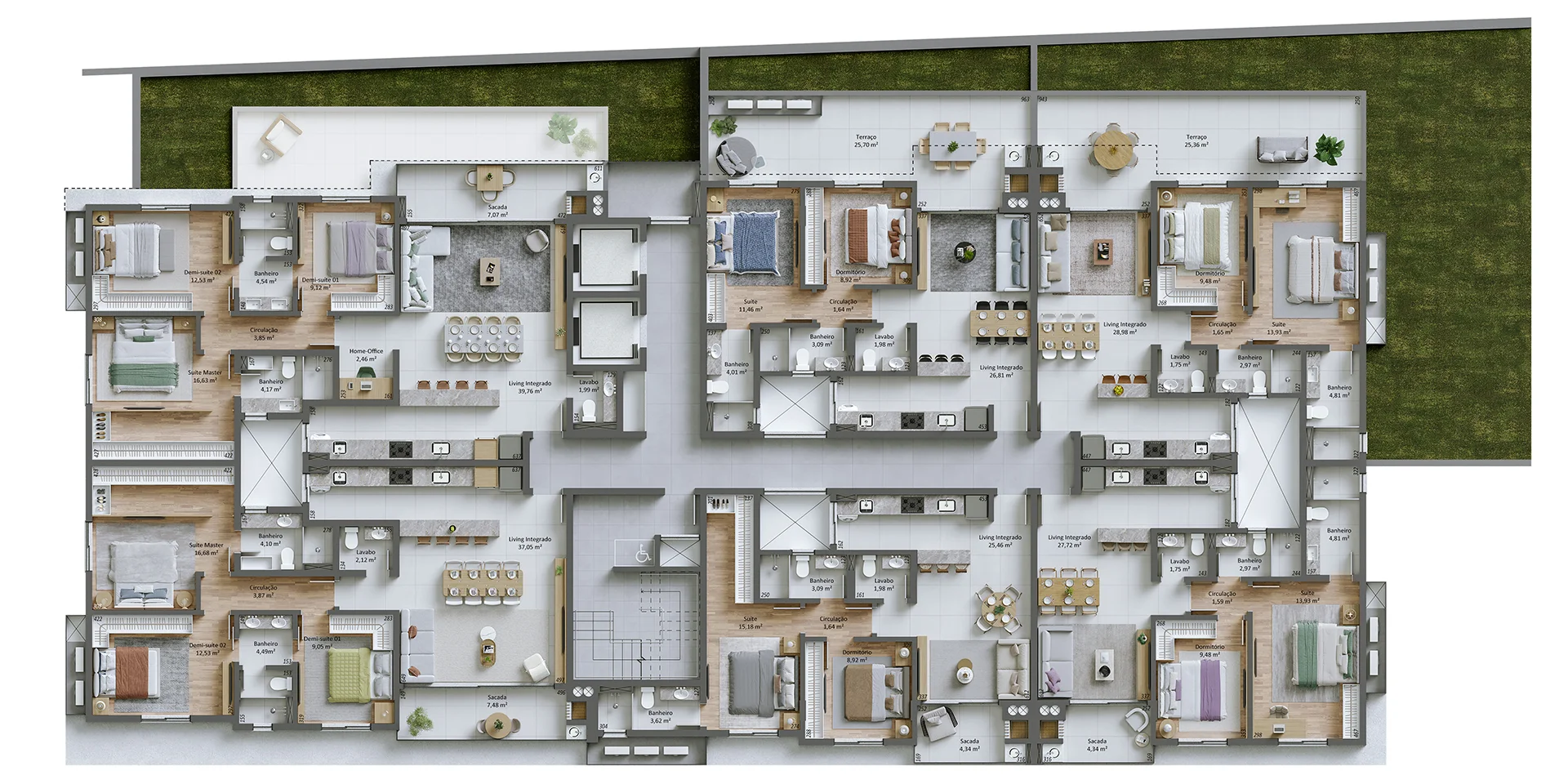 Villa Maggiore: Refined Apartment with Panoramic Vistas in João Paulo