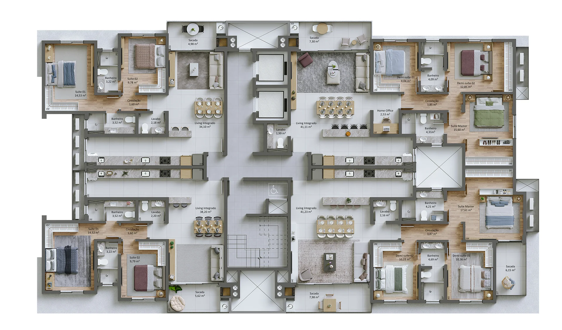 Villa Maggiore: Refined Apartment with Panoramic Vistas in João Paulo