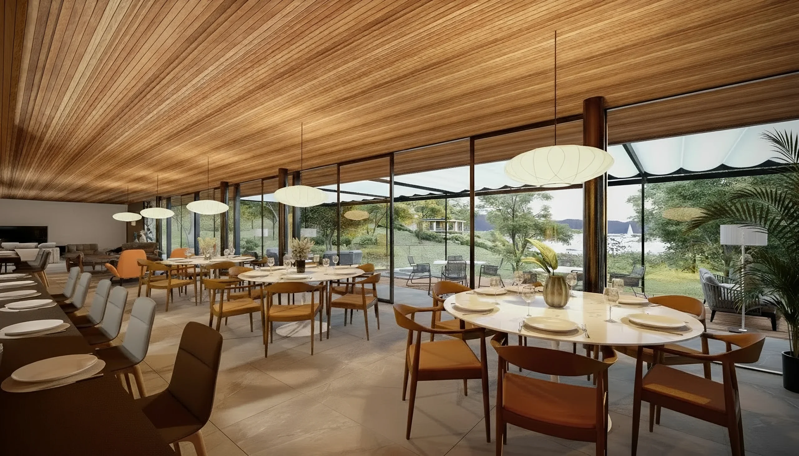 Yrupá Praia Mole: Modernist Waterfront Villa with Private Garden in Lagoa da Conceição