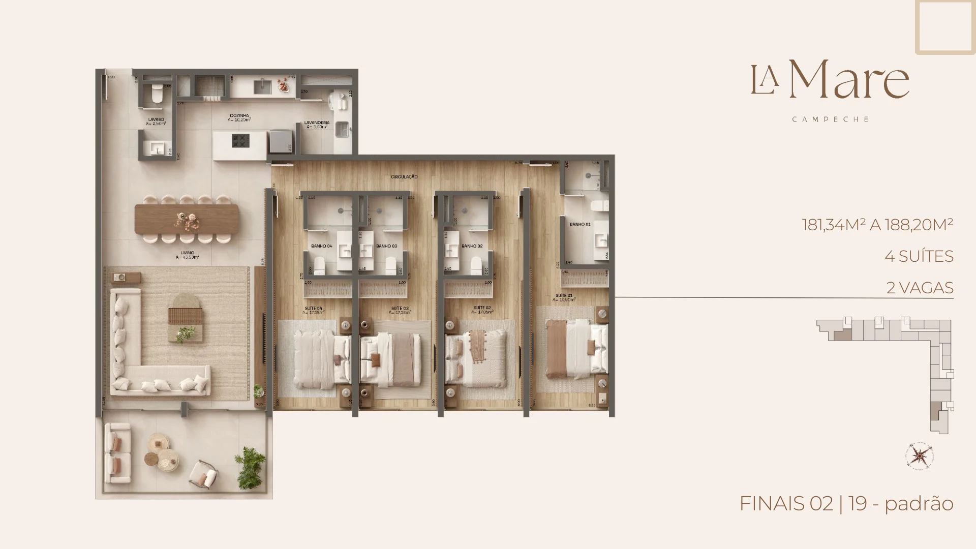 La Mare Campeche | Ultra-Luxury Beachfront Residences in Florianópolis