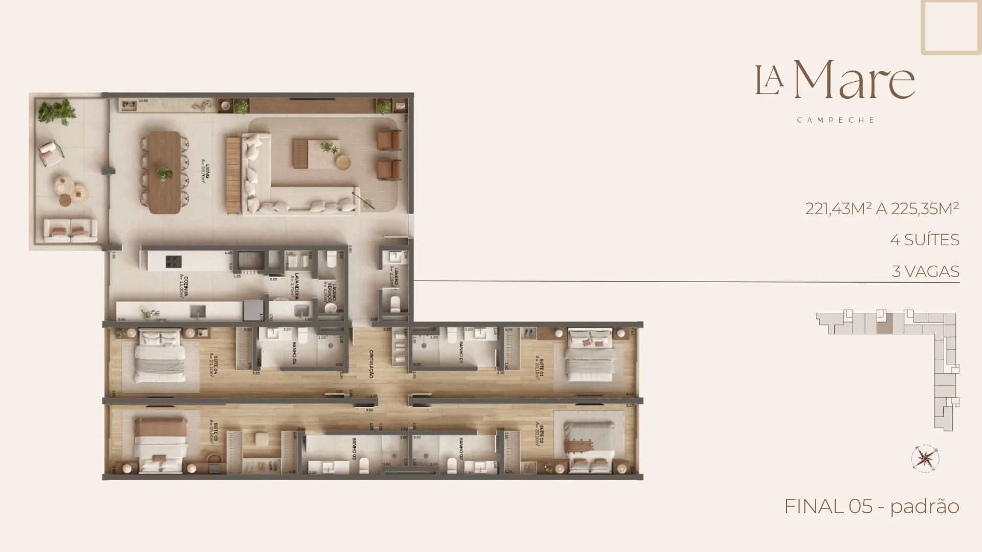La Mare Campeche | Ultra-Luxury Beachfront Residences in Florianópolis