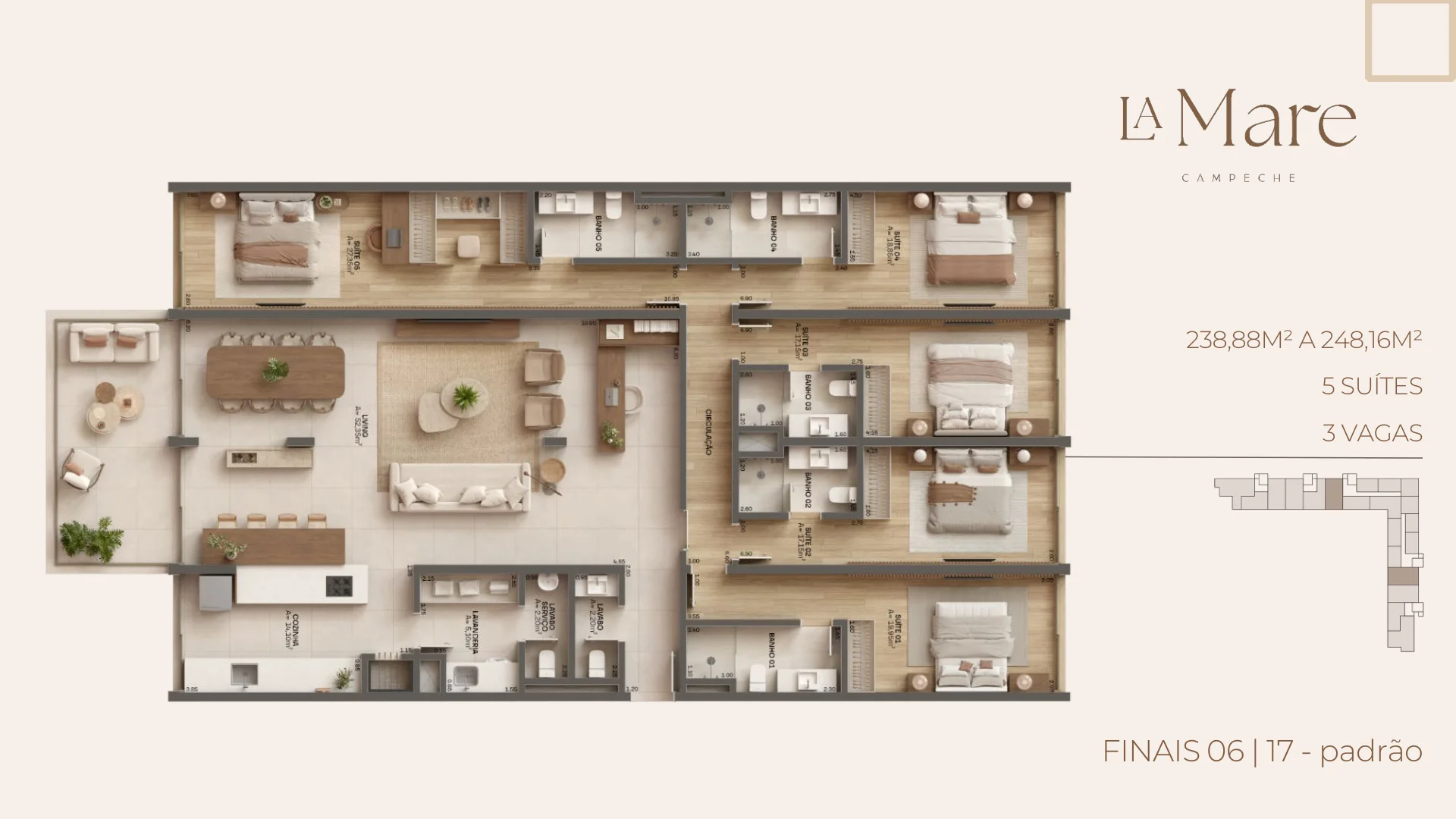La Mare Campeche | Ultra-Luxury Beachfront Residences in Florianópolis
