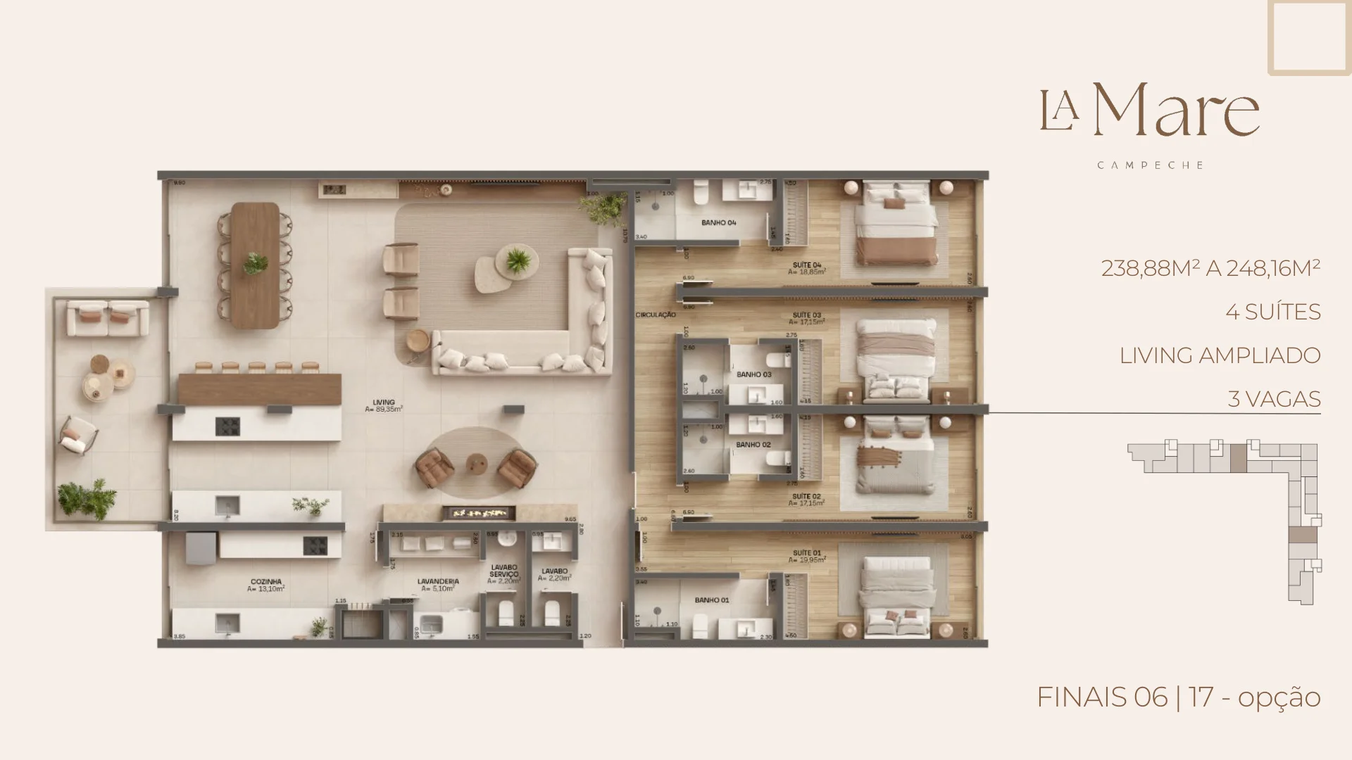 La Mare Campeche | Ultra-Luxury Beachfront Residences in Florianópolis