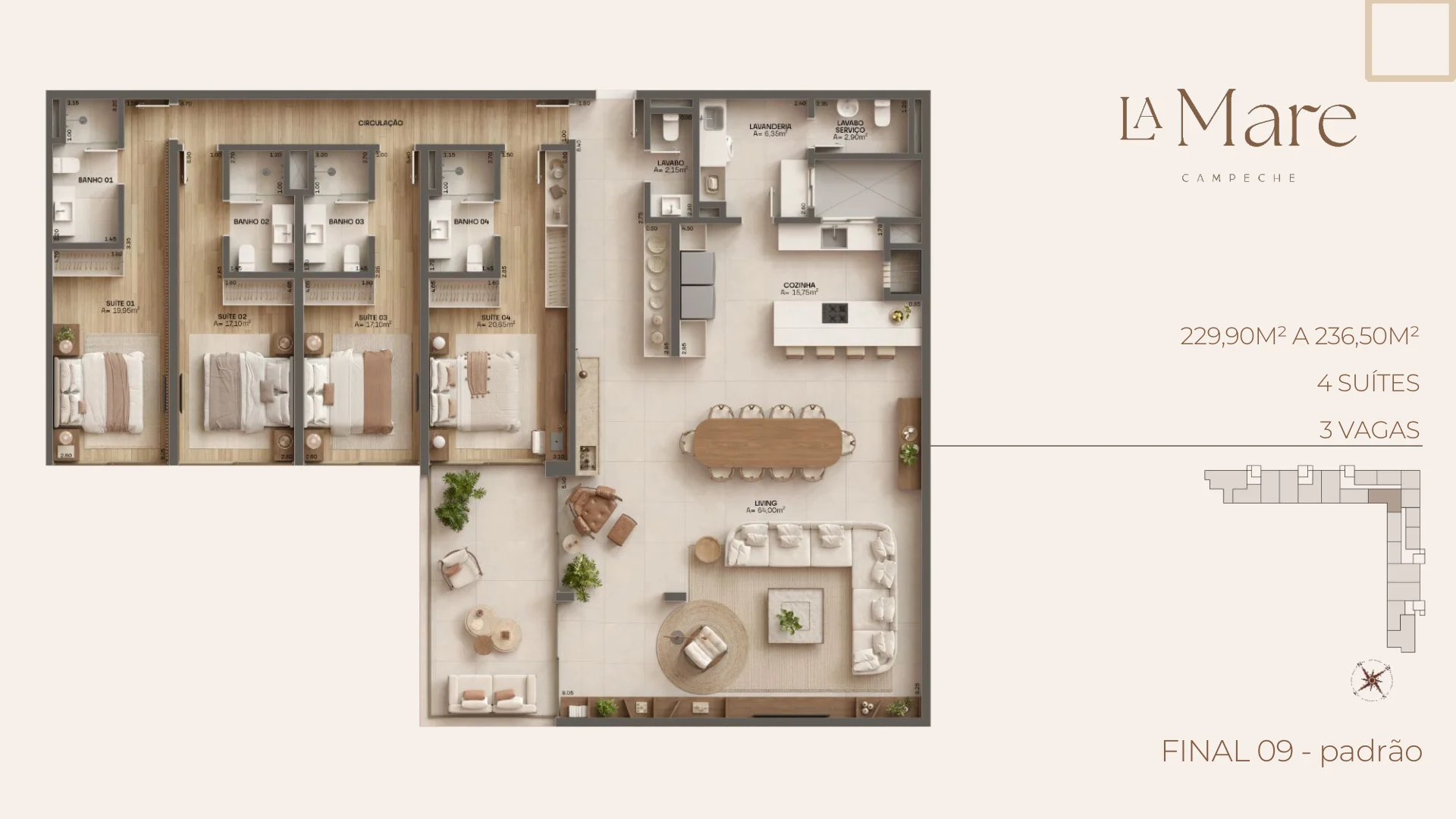 La Mare Campeche | Ultra-Luxury Beachfront Residences in Florianópolis