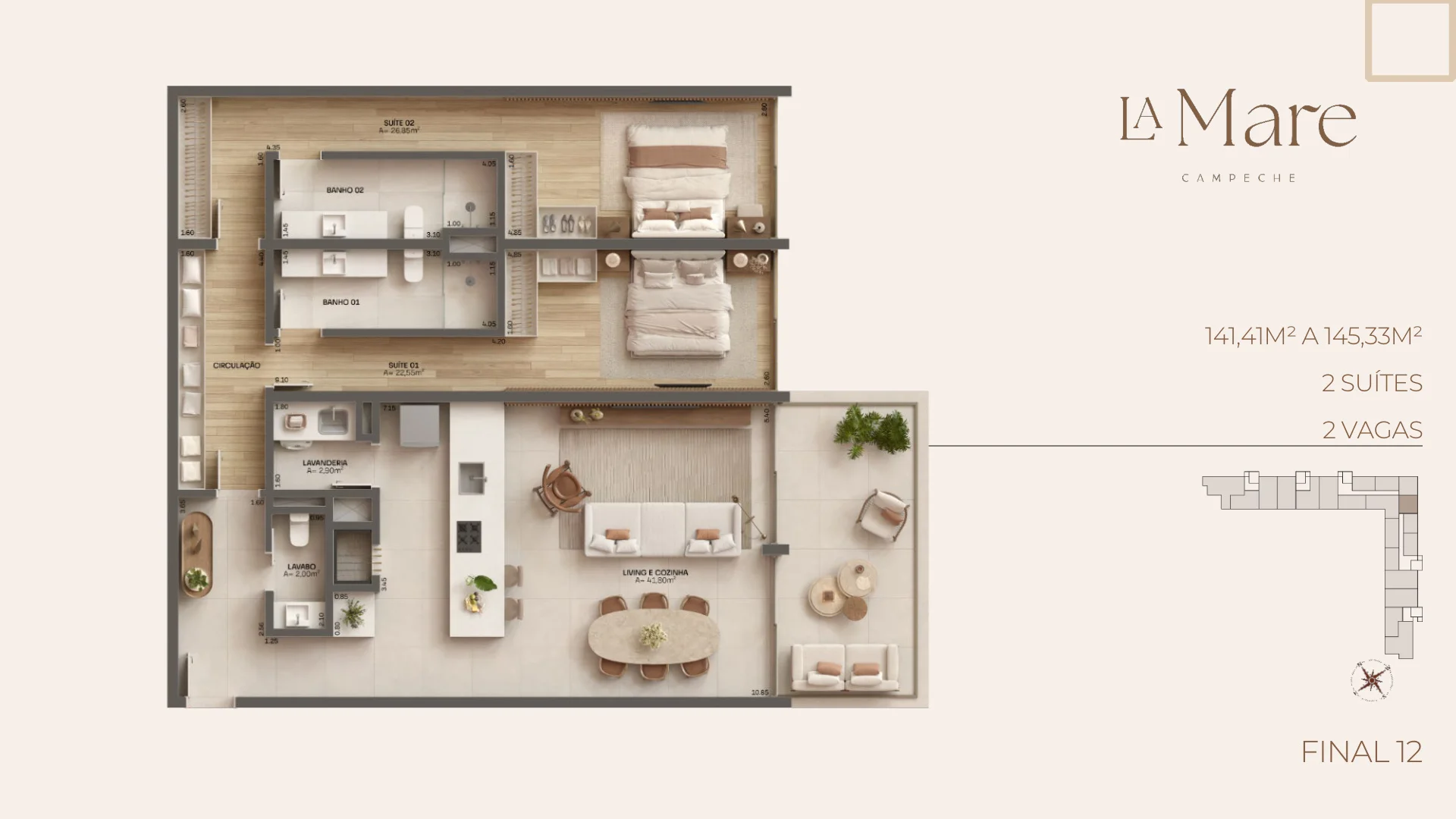 La Mare Campeche | Ultra-Luxury Beachfront Residences in Florianópolis