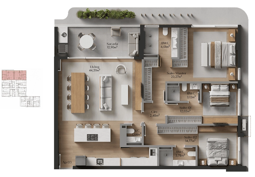 ARKKI Home Club – Centro de Florianópolis